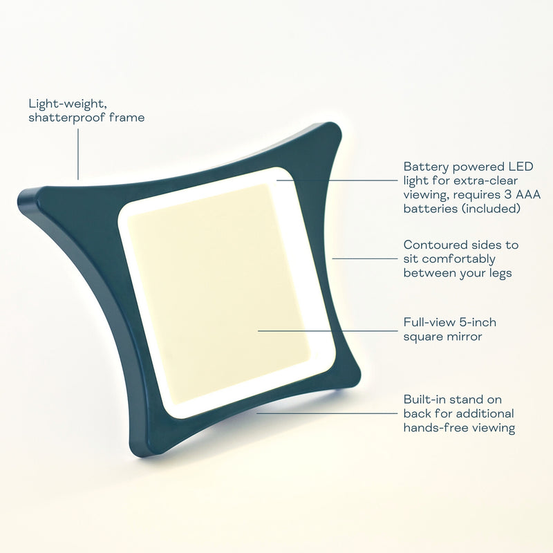 VIEVISION BETWEEN LEGS LIGHTED MIRROR